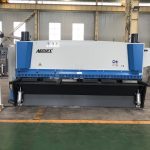 Hydraulický střihací stroj 3200mm x 8mm s pneumatickým materiálem