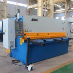 QC11y-16X3200 cnc řezání nerezové oceli automatické hydraulické železné desky gilotinový střihací stroj s E21